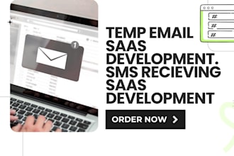 temporary email saas development, temp email mvp saas, temporary sms saas system