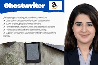 be your ebook writer and ghostwriter for self publishing