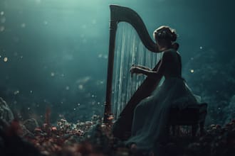 make a dreamy surreal or fantasy music cover