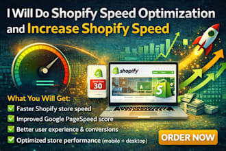 shopify speed optimization and increase shopify store speed