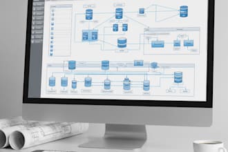 design the database and system architecture