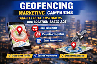 run geofencing marketing campaigns to target local customers