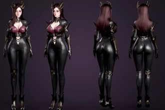 mold 3d metahuman character,twitch 3d virtual avatar,vrm vrchat,modular model