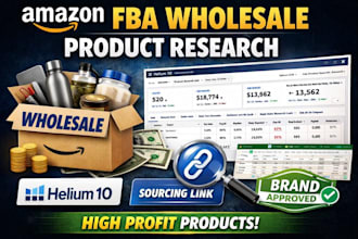 amazon fba wholesale product hunting and wholesale product research
