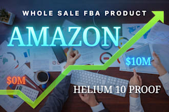 do amazon fba product research with low competition