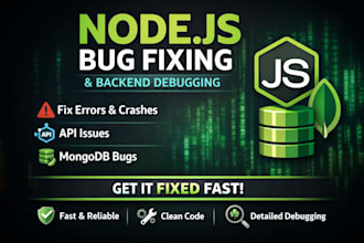 fix bugs in nodejs, expressjs, mongodb backend and API