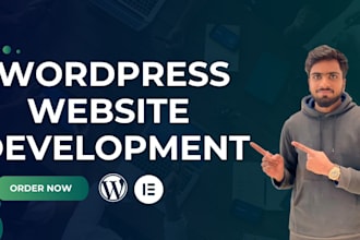 develop a high converting business websites using wp