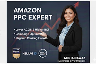 manage and optimise amazon PPC to lower acos and increase sales