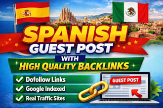 do spanish guest posts with dofollow backlinks