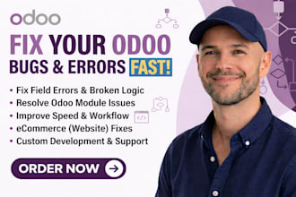 customize and develop odoo erp modules, workflows, and integrations