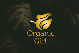 do modern minimalist logo for organic, beauty or cosmetic brands