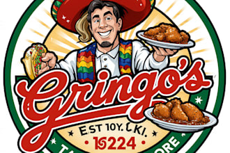 design a modern and professional restaurant logo