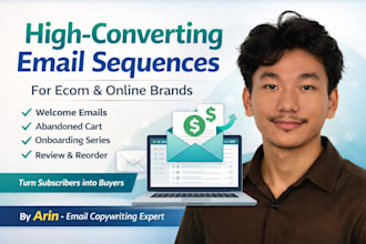write exceptional klaviyo email sequence for ecommerce
