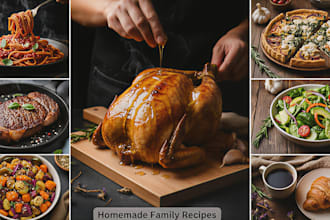 generate realistic ai food photography images using ai