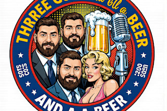 design a custom vintage or modern brewery logo