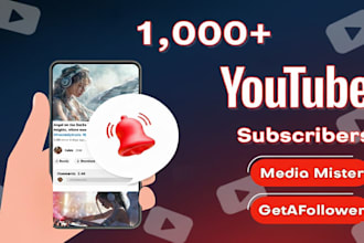 expand 1000 youtube followers very high quality