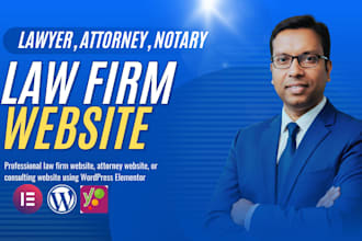 create law firm website or consultancy wordpress website