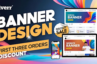 create logo and branding design  first three orders discount