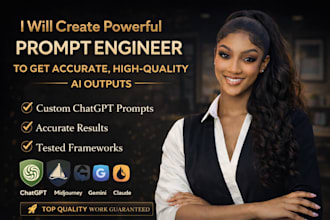 be your ai prompt engineer for chatgpt, midjourney, gemini and claude