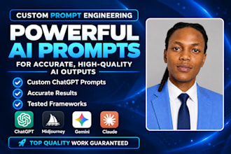 be your ai prompt engineer for chatgpt, midjourney, gemini and claude