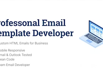 code custom HTML email template