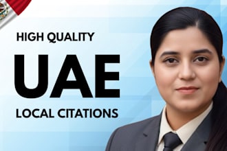 build premium uae local citations for google maps SEO