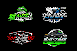 make professional automotive, garage, and business logo design
