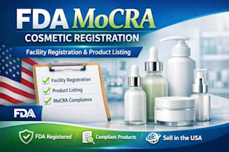 handle fda mocra cosmetic registration and product listing