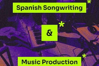 spanish songwriting music production service