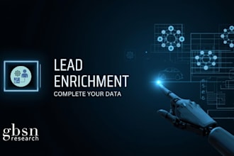 enrich and clean your b2b lead list