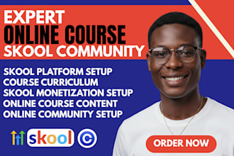 setup skool online course skool community manager skool community management