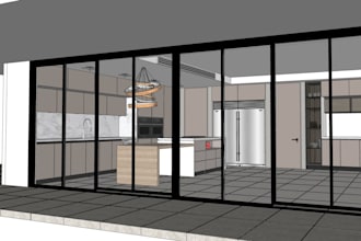 modelado 3d profesional en sketchup