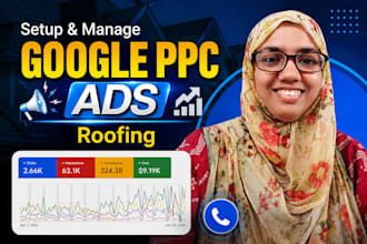 setup, optimize and manage google ads for roofing