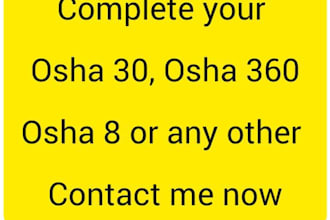 osha 30 construction safety training course