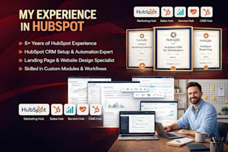 build and redesign hubspot websites for business growth