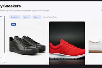 website creation, manual testing