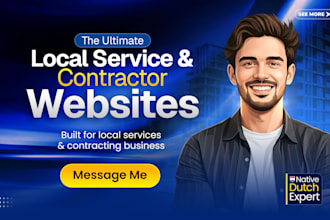 build a professional website for your local service business