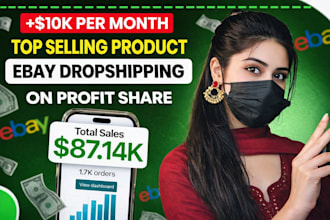 do ebay dropshipping on profit share