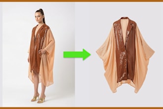 create a ghost mannequin of your apparel