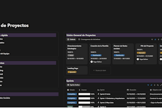 build a custom notion system for personal and team project management