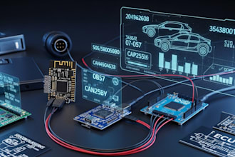 integrate automotive can bus with embedded software system for vehicle data