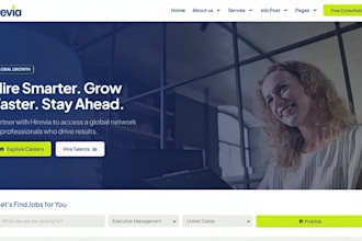 build recruitment agency website staffing firm HR job board calendar integration