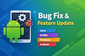 add or remove features and fix bugs in your android app
