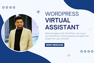 be your personal wordpress virtual assistant