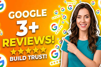 three permanent 5 star google reviews lifetime guaranteed