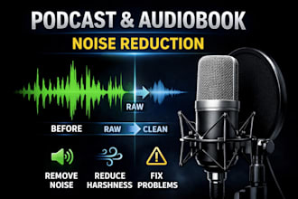 clean up and restore your voice audio
