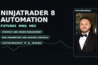 build ninjatrader 8 risk settings session controls and automation