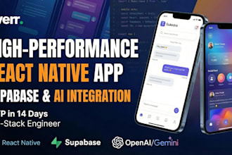 develop a high performance react applications with ai