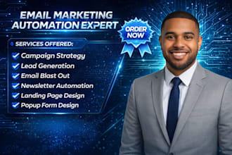 be your expert email marketing and automation specialist for klaviyo