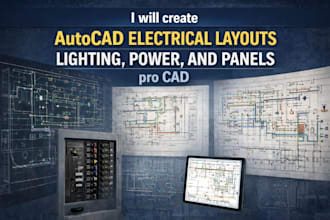 create autocad electrical layouts lighting power and panels pro cad